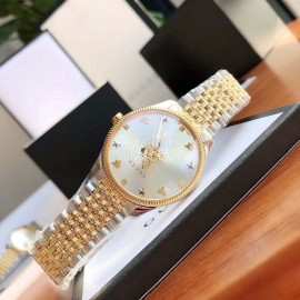 Gucci G-Timeless Fashion Steel Strap Watch