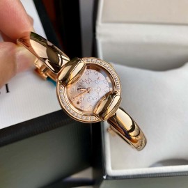 Gucci Sapphire Glass Bracelet Watch For Women