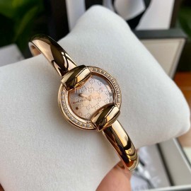 Gucci Sapphire Glass Bracelet Watch For Women