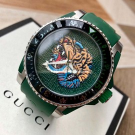 Gucci Fashion 40mm Dial Divers Watch Green