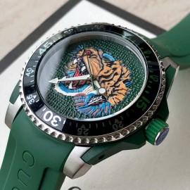 Gucci Fashion 40mm Dial Divers Watch Green