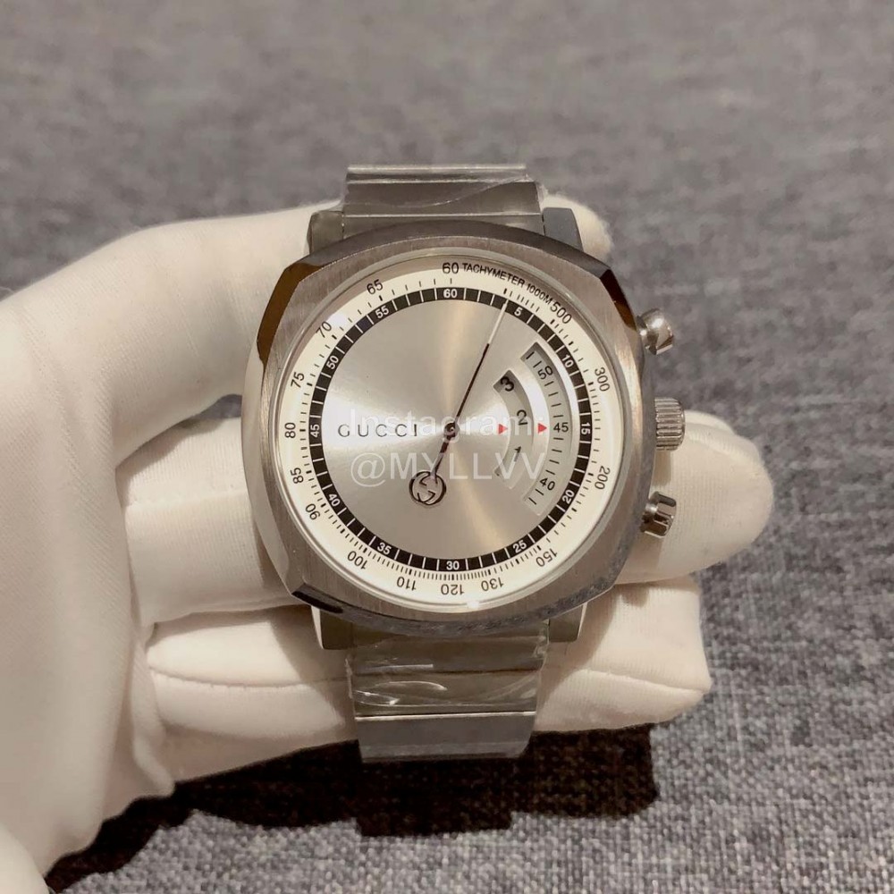 Gucci Grip Series New Steel Strap Watch