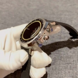 Gucci Grip Series Interlocking Double G Rubber Strap 40mm Dial Watch