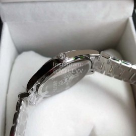 Gucci Cat Pattern 316 Fine Steel Strap Watch