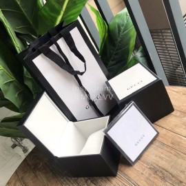 Gucci Cat Pattern 316 Fine Steel Strap Watch