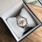 Gucci Bee Pattern 316 Fine Steel Strap Watch
