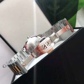 Gucci Bee Pattern 316 Fine Steel Strap Watch