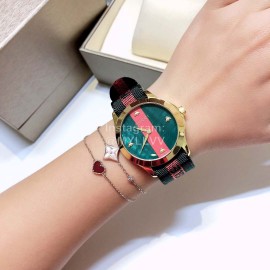 Gucci New Nylon Strap Watch For Women