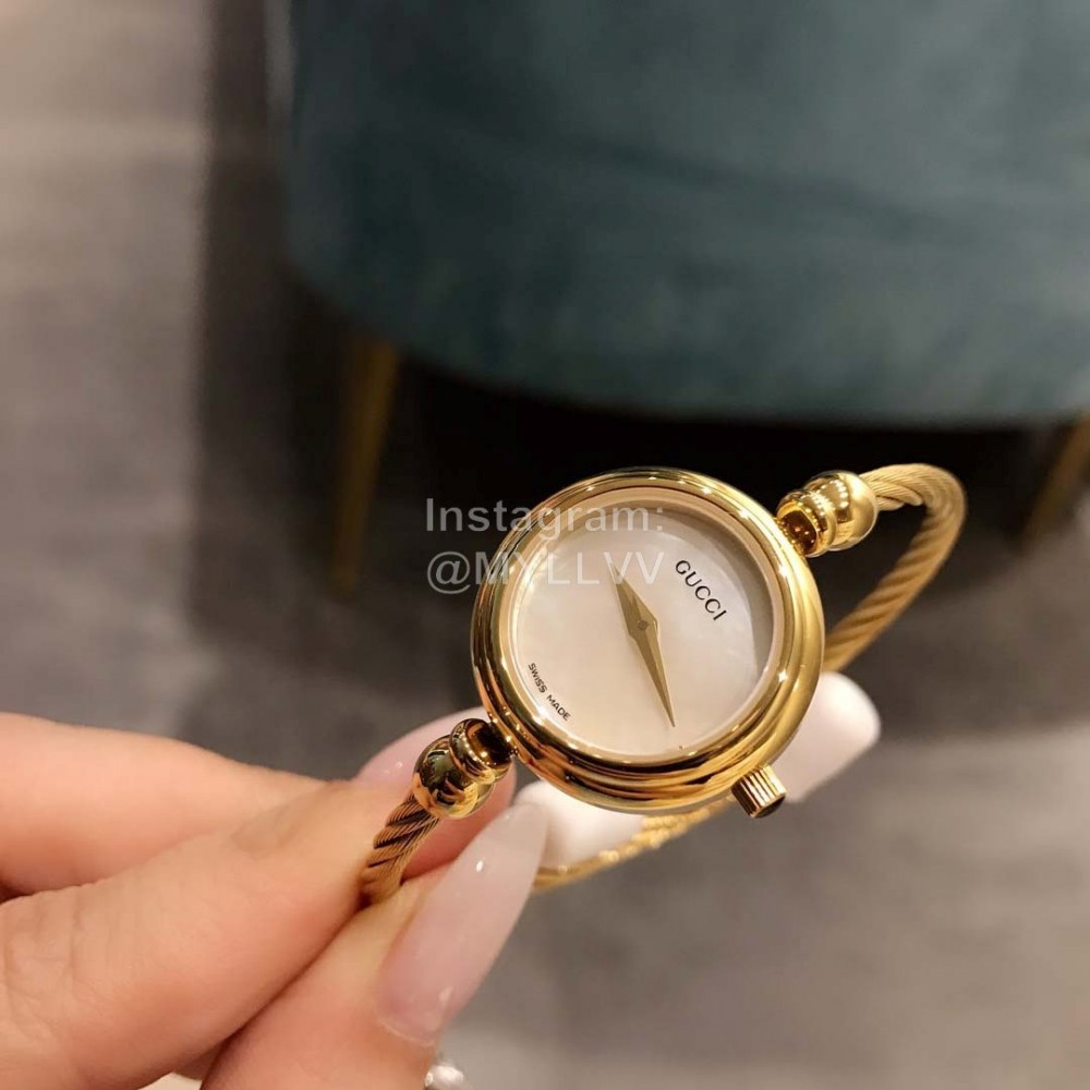 Gucci Rose Gold Bracelet Watch