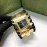 Gucci New Gold Square Dial Bracelet Watch