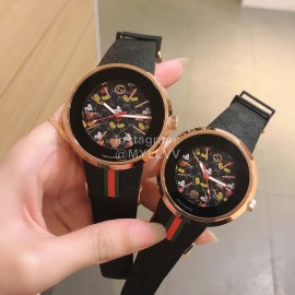 Gucci Mickey Mouse Series Fine Steel Case Watch Black