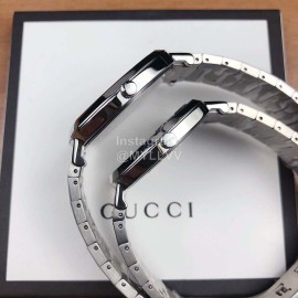Gucci Grip Series Mickey Pattern Watch Silver