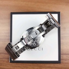 Gucci Grip Series Mickey Pattern Watch Silver