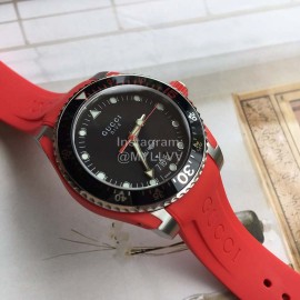 Gucci Dive Rubber Strap Luminous Watch