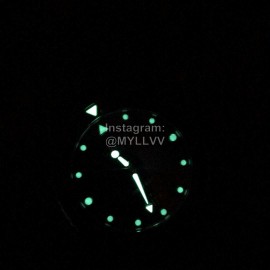 Gucci Luminous Green Rubber Strap Watch 