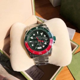 Gucci New 316 Fine Steel Case Strap Watch