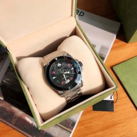 Gucci Fashion 316 Fine Steel Case Strap Watch