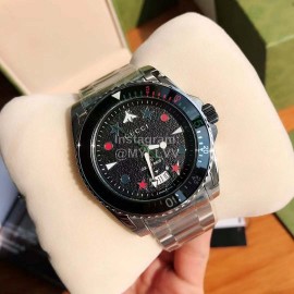 Gucci Fashion 316 Fine Steel Case Strap Watch