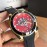 Gucci Red Luminous Dial Quartz Watch