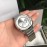 Gucci Grip Series Fine Steel Dial Watch Silver