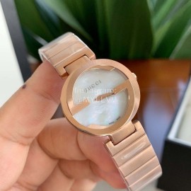 Gucci Double G Sapphire Glass Watch For Women