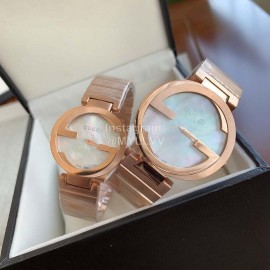Gucci Double G Sapphire Glass Watch For Women
