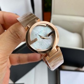Gucci New Double G Sapphire Glass Watch For Women