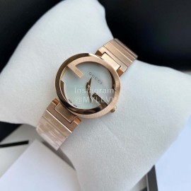 Gucci New Double G Sapphire Glass Watch For Women