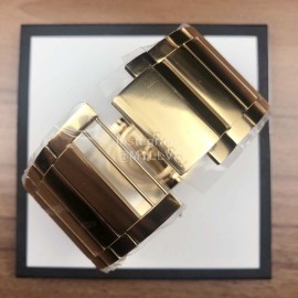 Gucci Stainless Steel Gold Plated Case Watch For Women