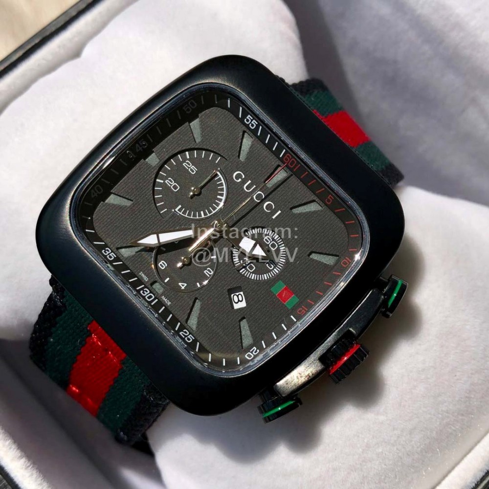 Gucci Six Pin Multifunctional Quartz Watch For Men