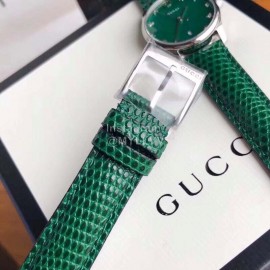 Gucci Sapphire Glass 50m Waterproof Watch For Women Green