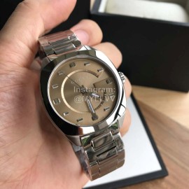 Gucci Steel Strap Sapphire Glass Watch For Men And Women