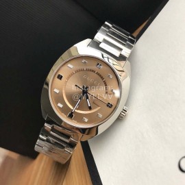 Gucci Steel Strap Sapphire Glass Watch For Men And Women