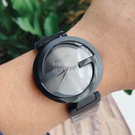 Gucci 42mm Dial Double G Sapphire Glass Watch