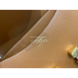 Hermes Constance 18cm Epsom Leather Crossbody Bag Brown
