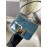 Hermes Constance 18cm Epsom Leather Crossbody Bag Denim Blue