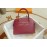 Hermes Bolide Epsom Leather Handbag Red