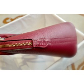 Hermes Bolide Epsom Leather Handbag Red