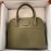 Hermes Bolide Tc Leather Handbag Green