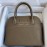 Hermes Bolide Tc Leather Handbag Gray