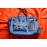 Hermes Birkin 35 Cargo Canvas Handbag Blue