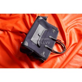 Hermes Birkin 35 Cargo Canvas Handbag Black