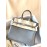 Hermes Birkin 25cm Lizard Leather Handbag Gray
