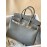 Hermes Birkin 25cm Lizard Leather Handbag Gray