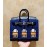 Hermes Birkin 20 Faubourg Crocodile Leather Handbag