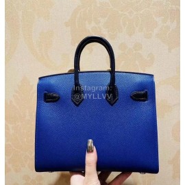 Hermes Birkin 20 Faubourg Crocodile Leather Handbag