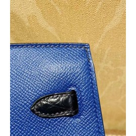 Hermes Birkin 20 Faubourg Crocodile Leather Handbag