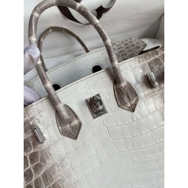 Hermes Birkin 25cm Crocodile Leather Handbag