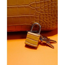 Hermes Birkin 30cm Crocodile Leather Handbag