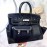 Hermes Birkin 35 Cargo Handbag Navy